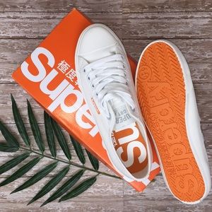 superdry white sneakers